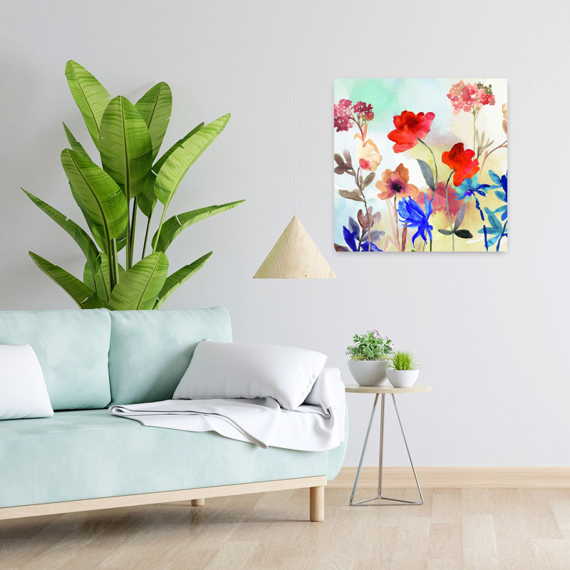 Spring Mix I 1 Piece Wrapped Canvas Wall Art, 60.96cm H x 60.96cm W