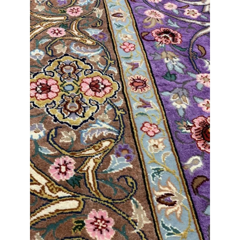 Isfahan Oriental Area Rug in Ivory