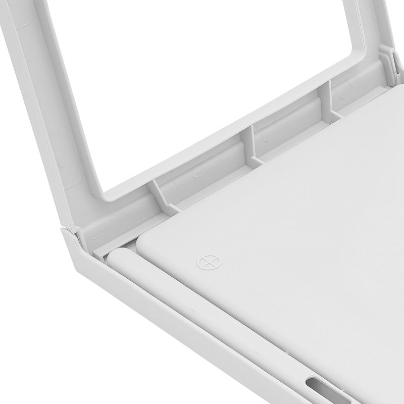 6pcs 21.5" Laptop Tray Foldable Lap Desk for Sofa Bed, White