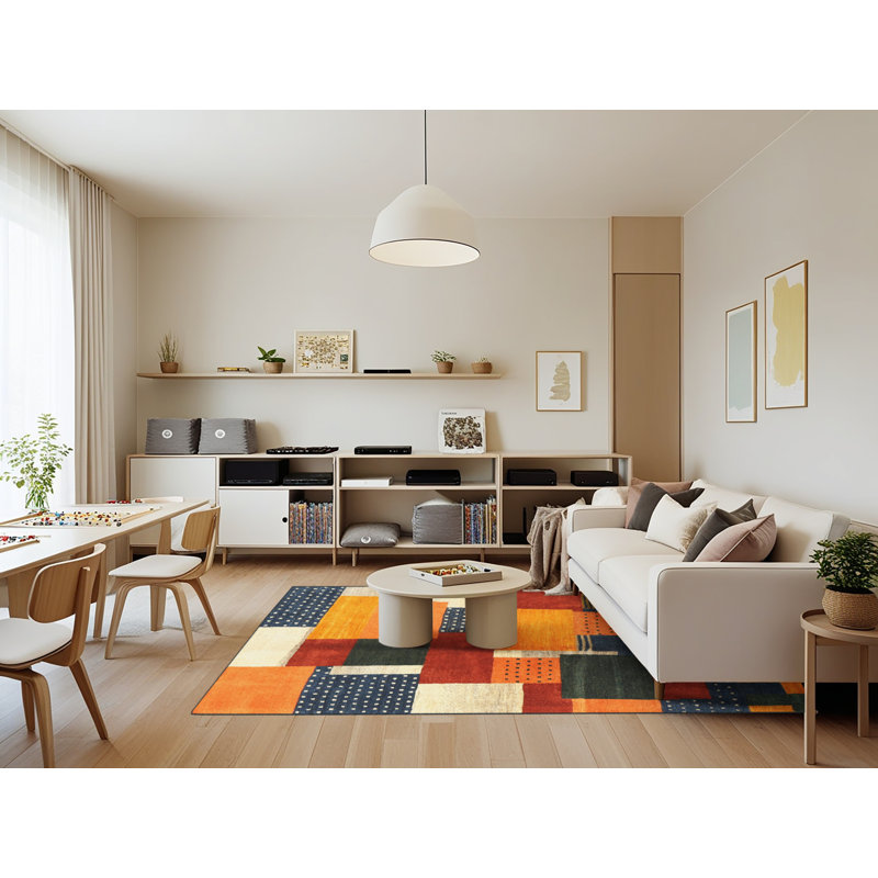 Indoor Rug, Rectangle 7' x 9'