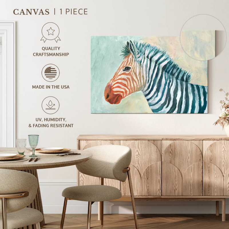 Zebra's Secret, 32" H x 48" W