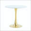 Table de salle à manger 31,5 "Mid-Century-1129995544