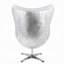 Fauteuil ballon pivotant de 34 po de large Kajana-98199080