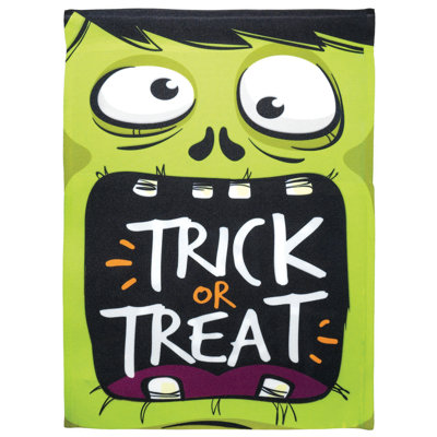 Double Sided Polyester Halloween Garden Flag