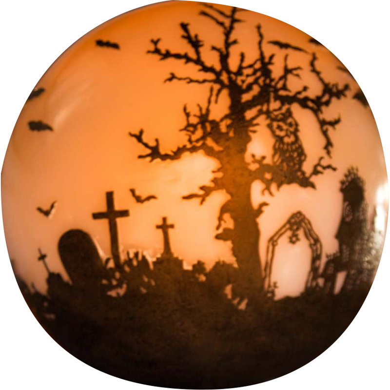 Globe lumineux 9 po
