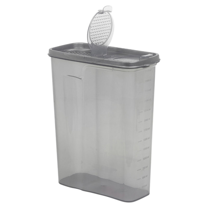 Selina Food Storage Container, Black/Black