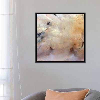 « tabun-khara-obo, un ancien crater d’impact dans southeastern mongolie » par stocktrek images, reproduction d’impression sur toile tendue