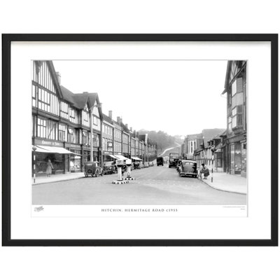 Hitchin, Hermitage Road C1955 - Single Picture Frame Print