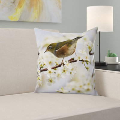 Coussin décoratif en fleur