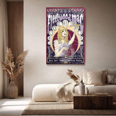 Reproduction d'art sur toile rétro Boho Fleetwood Mac - Urban Studio