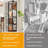 5 Tiers Rotating Bookshelf, Corner Bookcase, 360 Display Wood Spinning Bookshelf