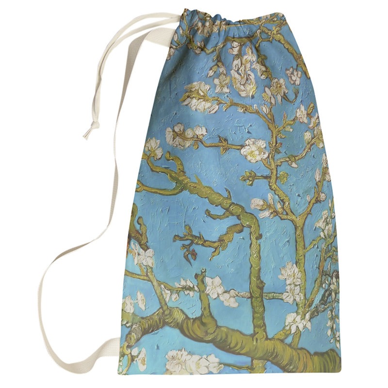 Sac à linge Browerville, Grand (H 76,5 po x l 29,5 po x P 1,5 po), Bleu ciel