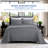 The Blue Nile Mills Basketweave Cotton Matelasse Bedspread And Pillow Sham Set-118332209-118332210