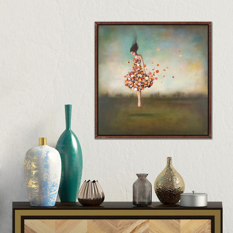 Print on Canvas, Classic Wood Framed, 45.72 cm H x 45.72 cm W x 4.445 cm D
