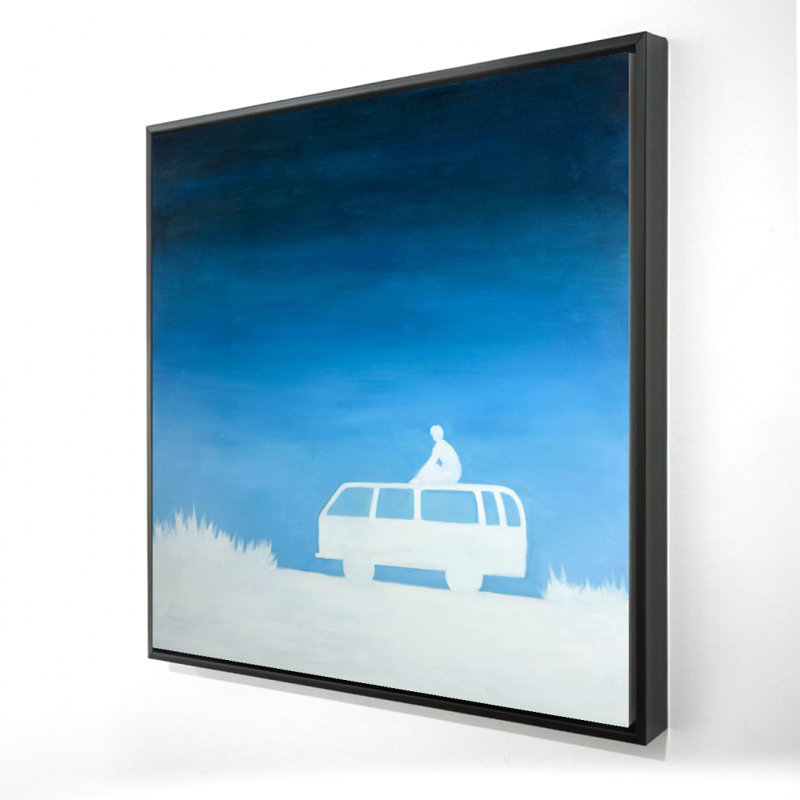 Toile encadrée «Relax Camping Car» | Décoration intérieure | Transport de voiture
