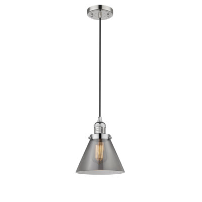 Luminaire suspendu conique à 1 lumière Parkview