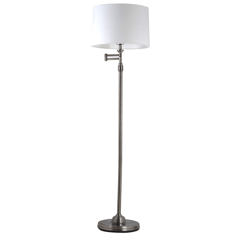 Lampe sur pied à bras pivotant Aaron