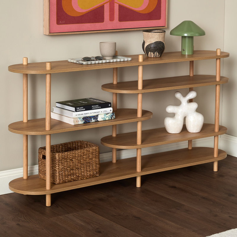 Betty 82cm H x 160cm W Bookcase