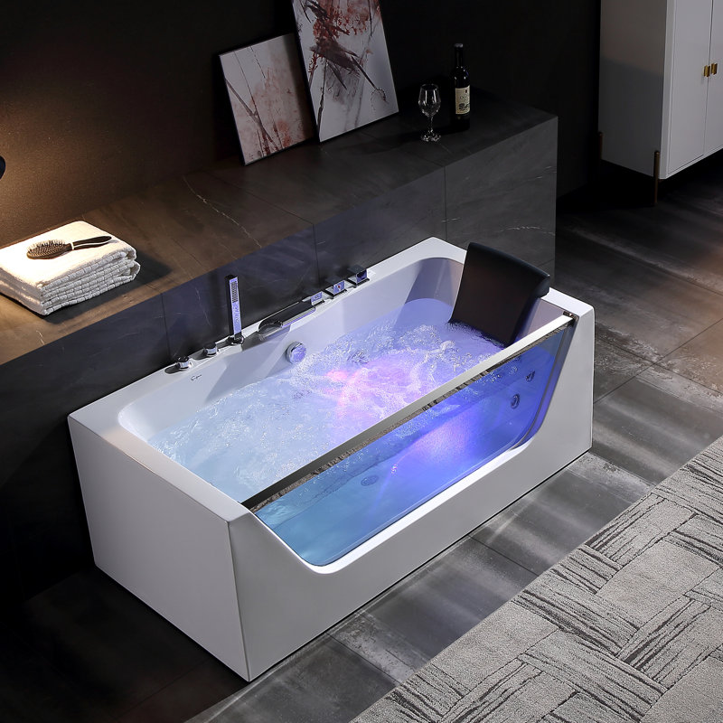 Baignoire tourbillon en alcôve en acrylique Empava