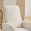 Chaise berçante avec repose-pieds rétractable-493507885