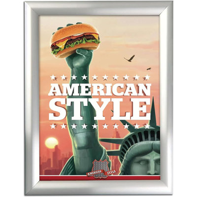 Aluminum Security Snap Poster