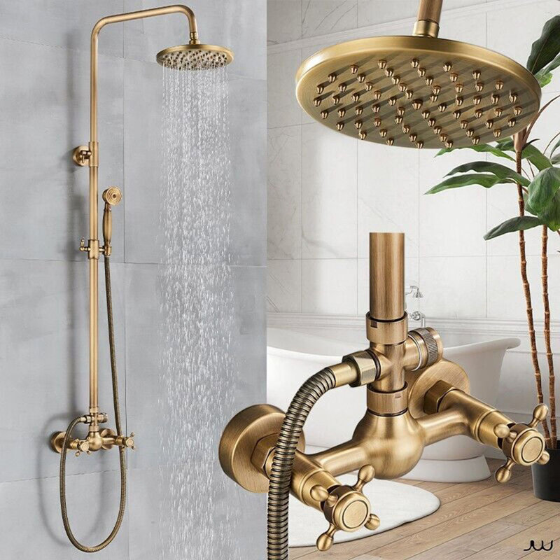 Amoux Complete Shower System with Adjustable Shower Head