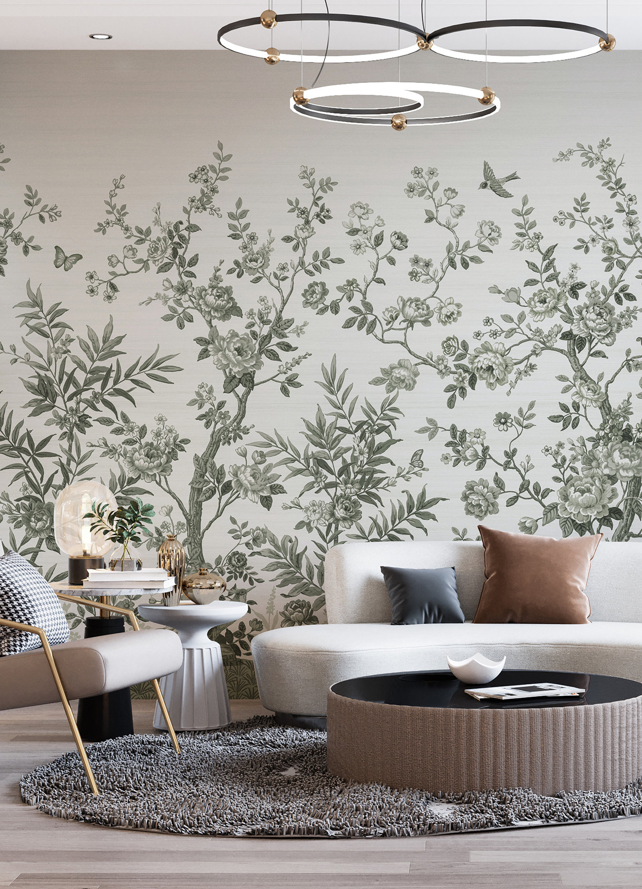 REMIX Walls by Katie Hunt Chinoiserie Wall Mural | Wayfair