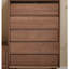 Armoire de rangement à tiroir en noyer