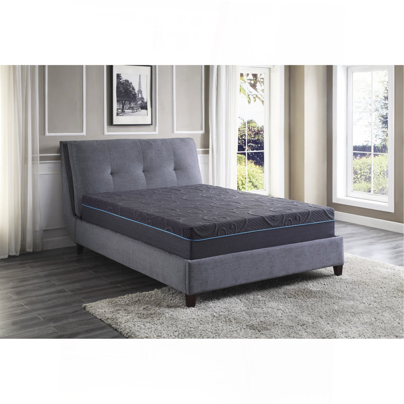 11Inch Mattress Green Tea Gel-Infused Memory Foam Mattress, Mattress In A Box, Queen