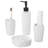 Natishia Ceramic / Porcelain Bathroom Accessory Set