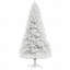 Arbre de Noël artificiel non éclairé 6 pi, 1000 branches, ouverture automatique, base en acier, décoration des Fêtes pour bureau à domicile-607022204-607022194