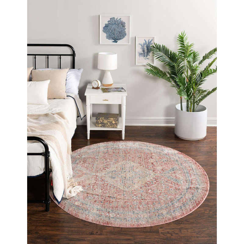 Tapis oriental Gabbs, Rond 5 pi 3 po