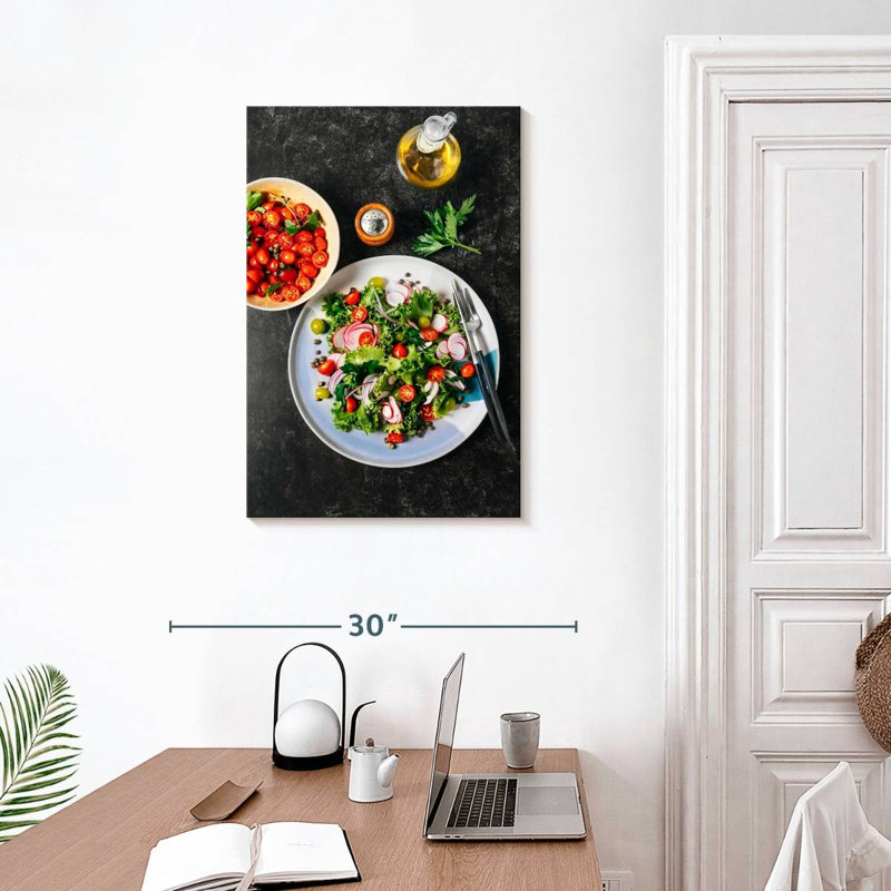 Yarlin Vegan Salad, 30" H x 20" W
