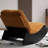 Italian simple fabric leisure rocking chair