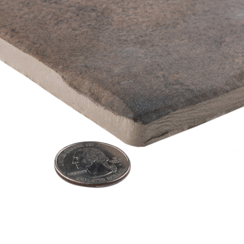 Tech Land 4.25'' W x 8.75'' L Porcelain Subway Singular Tile