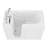 Therapeutic Tubs 26 in. x 53 in. Left Drain Quick Fill Walk-In Soaking Tub in White-3141104-3141103