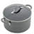 Circulon Elementum Hard Anodized Nonstick Cookware Pots And Pans Set, 10 Piece, Gray