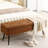 Honoka Faux Leather Upholstered Storage Bench-692284758-724513533