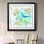 Oiseau Chanteur II - peinture encadrée-68604052-68604051