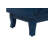 Retroy Vintage 4-Door Credenza Cabinet - 60" Navy  Storage Buffet With M-Shaped Panel Doors-1857407207