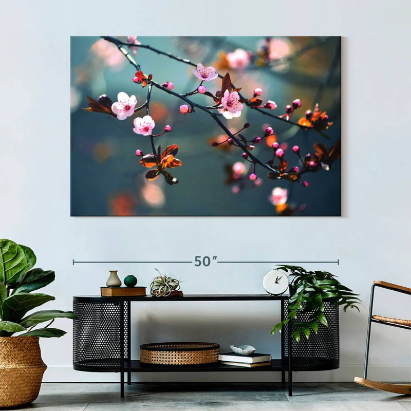 Harnek Flowering Japanese Sakura Tree, 34" H x 51" W