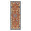 Rug & Kilim’S Chinese Style Runner Rug In Burnt Orange With Kirin Pictorials