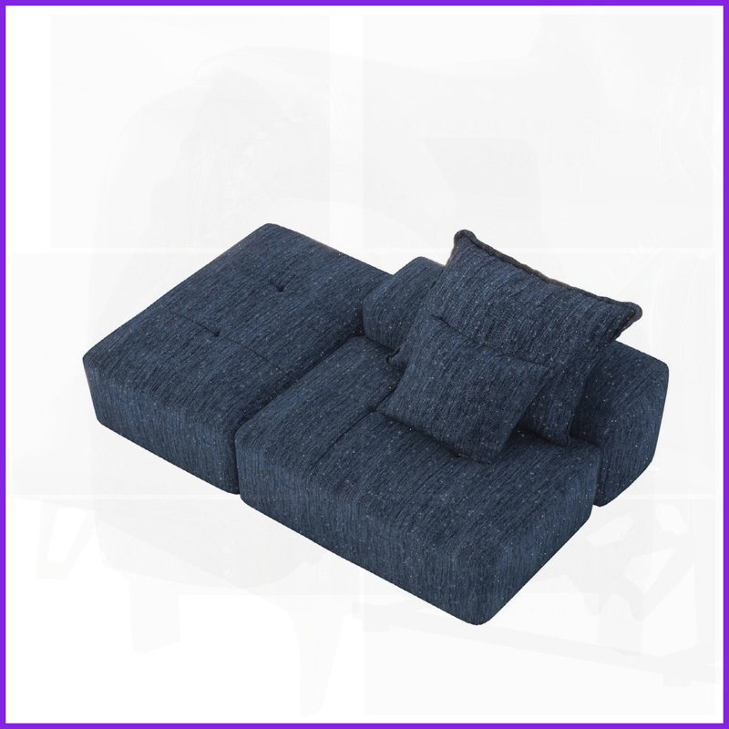 Canapé modulaire surdimensionné Modern, Bleu