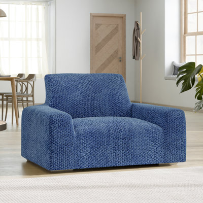 Housse extensible pour fauteuil - Douce au toucher et facile à nettoyer - Collection Velvet