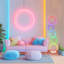 Kadance 43.3'' Steel LED Novelty Floor Lamp