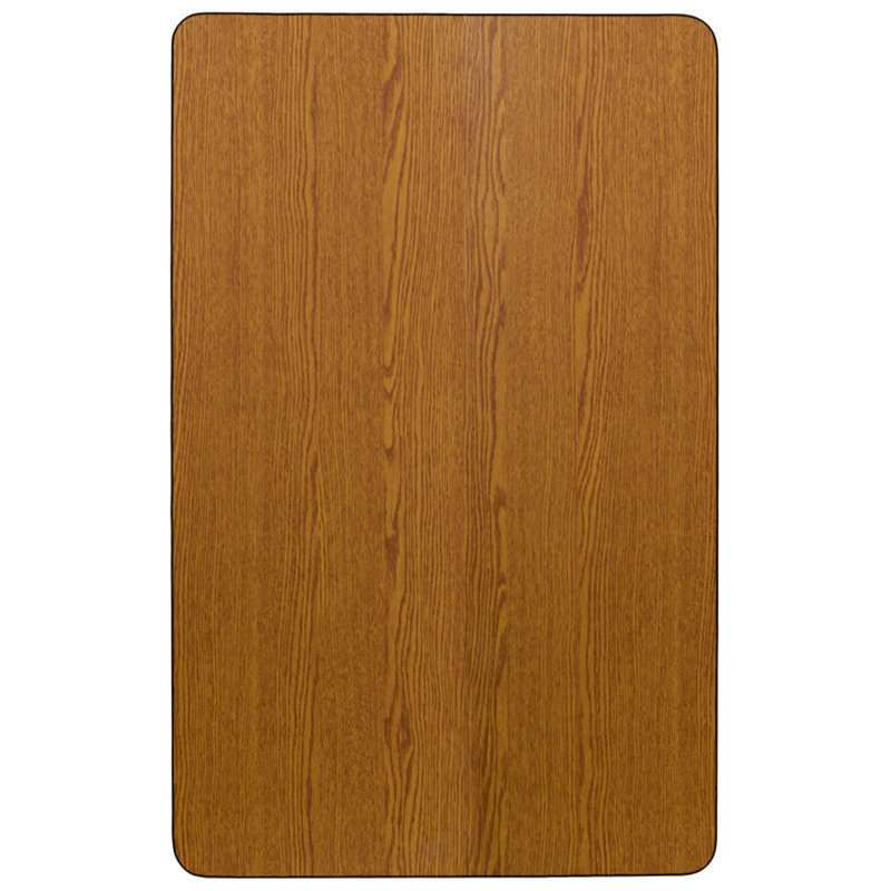 Table d'activité rectangulaire en stratifié Goddard Mobile l 24 po x L 48 po, L 36 po x P 72 po x H 22,25 po à 30,37 po