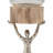 14.00'' H Glass Tabletop Pillar