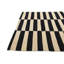 Tapis noir et blanc Ousley