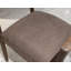 Chaise avec accoudoirs en bois Natural Teca