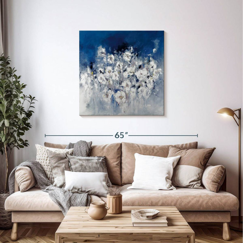 Bloom Abstract, 36" H x 36" W